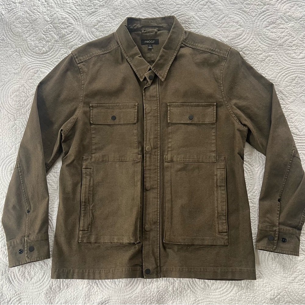 Proof Rover Highlander Jacket Dark Olive
L NWOT - Picture 2 of 15